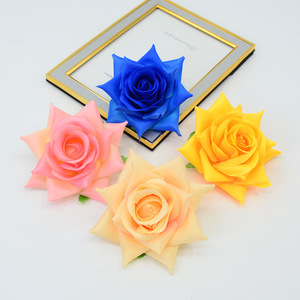 Flores Artificiales de Rosa Dongchen Crafts, 13 cm, Flor de Seda, Decoración para Bodas, Accesorios de Fotografía - Product Image 1