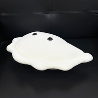 Nouvelle Coussin en Peluche Pierogi Transfrontalier, Design Boulette Polonaise, Jouet en Peluche avec Rembourrage en Coton PP et Emballage en Sac en Maille