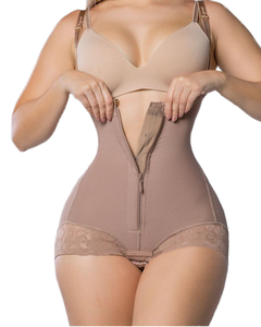 Culotte gainante pour femme en jersey et élasthanne, effet Faja Levanta Cola, gaine amincissante, rehausseur de fesses et ventre, sous-vêtement liftant les fesses - Product Image 1