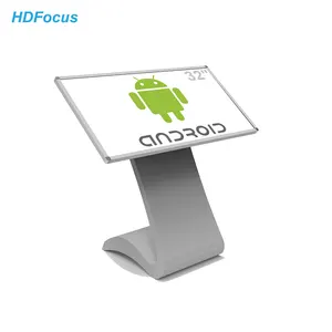 "S stile Free Floor Stand interattivo Android chiosco Digital Signage 32 pollici Touch Screen Display di informazioni"