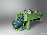 Système d'extraction et de séparation solide-liquide continu avec décanteur centrifuge intelligent à surveillance en temps réel