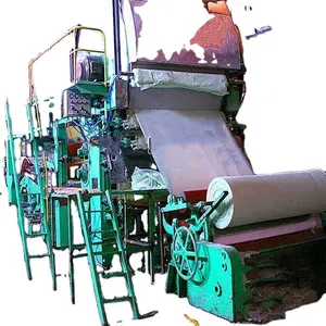 small type toilet/ facial tissue paper making/manufacturering plant which use recycle paper/sugarcane bagasse as material