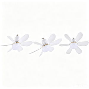 6‑Blade E27 Screw LED Ceiling <b>Fan</b> Light With <b>Remote</b> <b>Control</b> 3‑Speed 3 Color Dimmable Silent <b>Fan</b> Lamp For Home Bedroom Hotel - Product Image 5