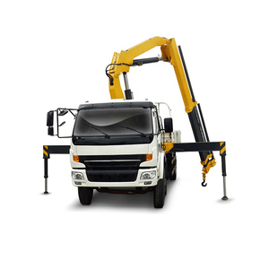 Grue de levage 8 tonnes montée sur camion, châssis SQZ160-4 avec bras télescopique pliable, Chine SQZ160-4, levage 8 tonnes, bras pliant S - Product Image 6