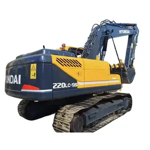 Excavadora de segunda mano Original Superior, excavadora usada de 22 toneladas, excavadora de orugas Hyundai a la venta