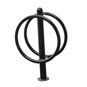 Portabicicletas Circular personalizado Bloqueo de soporte Bastidores seguros para bicicletas Instalación de portabicicletas único para estacionamiento - Product Image 1