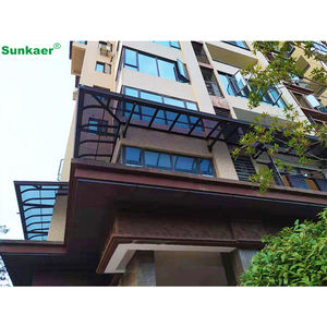 Pare-soleil de qualité supérieure pour toit extérieur en polycarbonate Auvents et auvents d'extérieur Auvent de patio en aluminium - Product Image 3