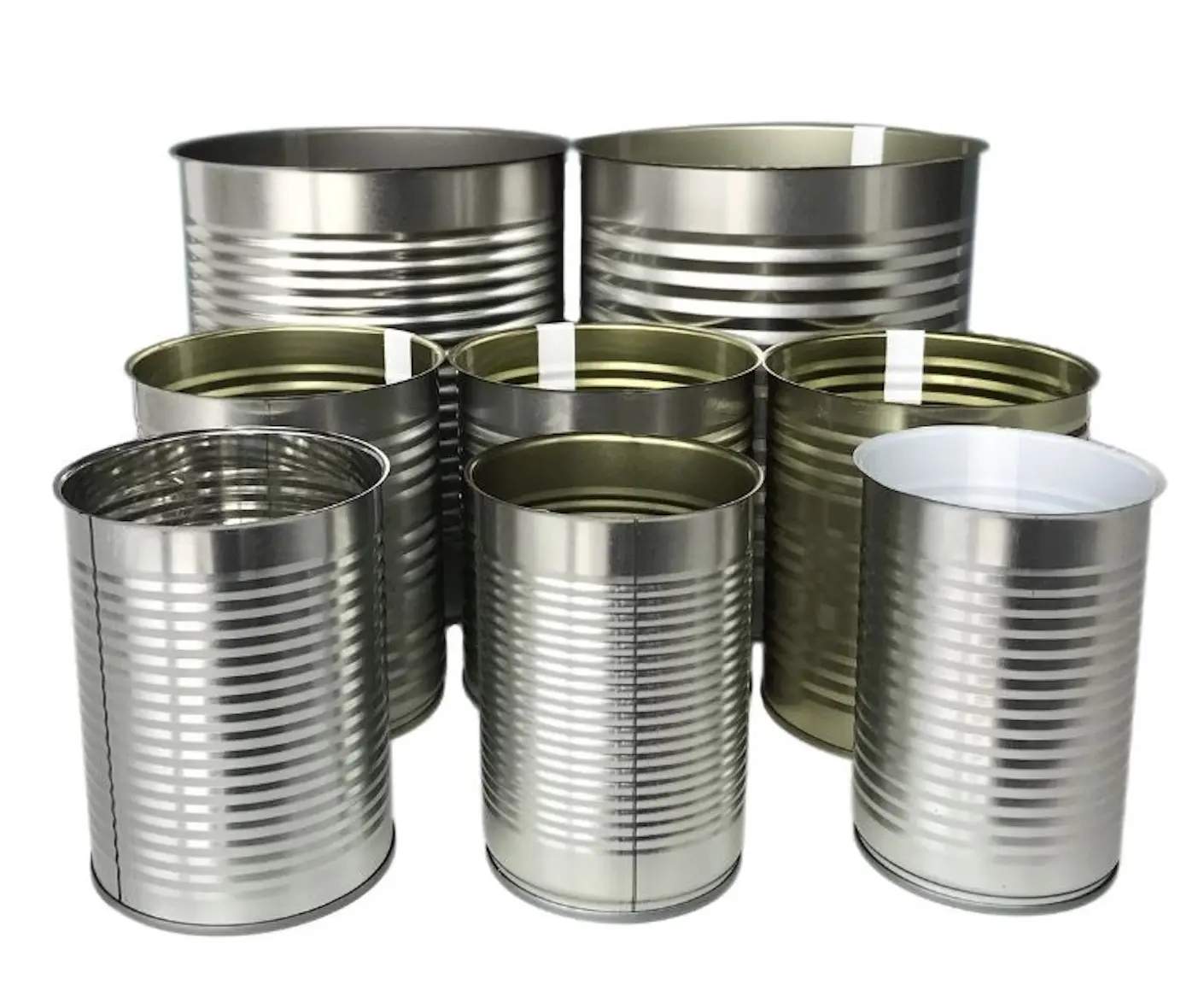 Latas de tinta metálica com tampa hermética tripla. lata de lata para fabricante de embalagem de alimentos