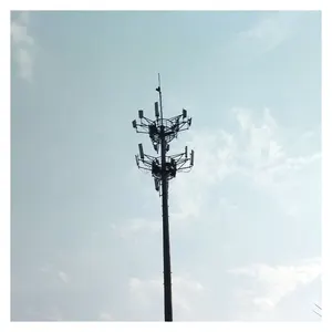 Top Fashion Gsm 15M Communication Antenna Pole Tower Mast Lattice Tower Communication Pole