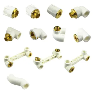 wholesale plumbing pipes and fittings materials ppr plumbing fittings plastic water pipe ppr fittings