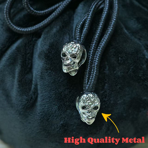 Sac à dés personnalisé pour Donjons et Dragons, assortiment de dés, cadeau, <span class=keywords><strong>RPG</strong></span>, logo D20, pochette en velours à cordon, paquet de dés DnN avec broderie couleur - Product Image 5