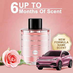 Ambientador para Auto Recargable, Aroma Frutal Burbujeante, Color Rosa Brillante, 100 ml, para Difusor de Vehículo, 6 Meses, OEM, Venta al Por Mayor - Product Image 2