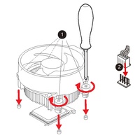 AMD Wraith-Dissipateur thermique de ventilateur de prisme, prise en charge PWM 4 broches RY ZEN 5 7 9 CPU Processeur Desktop Socket AM4 AM5 Carte mère