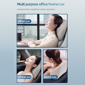 <span class=keywords><strong>Coussin</strong></span> <span class=keywords><strong>de</strong></span> massage shiatsu électrique portable rechargeable avec chaleur <span class=keywords><strong>pour</strong></span> soulager les douleurs au cou et au <span class=keywords><strong>dos</strong></span>, idéal <span class=keywords><strong>pour</strong></span> la voiture et la maison - Product Image 4