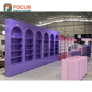 Upgrade Design Store Project Lockable Display Unit Full Service Makeup Store Interior Design - Product Image 1