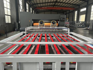 Máquina Impresora y Ranuradora para Cajas de Pizza, Automática, 2, 3 y 4 Colores, Impresión Flexográfica de Cartón Corrugado, Ranurado y Troquelado - Product Image 5