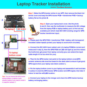 Dễ dàng để sử dụng Kích thước nhỏ 4g + 2G <span class=keywords><strong>GPS</strong></span> TV máy tính xách tay <span class=keywords><strong>Tracker</strong></span> GT06 cho Châu Phi DC 9-90V phổ cho Ebike/xe máy/xe tay ga/xe - Product Image 6
