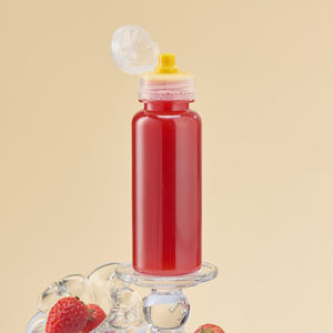 6 oz 8 oz Bouteille en plastique de qualité alimentaire ronde claire <span class=keywords><strong>confiture</strong></span> miel PET Portable soupe de prune pâte de pomme miel bouteille à presser avec bouchon - Product Image 3