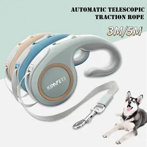 3M5M犬の格納式牽引ロープ耐久性のある犬の鎖猫子犬ハーネスベルト自動柔軟な中小犬ペット製品 - Product Image 2