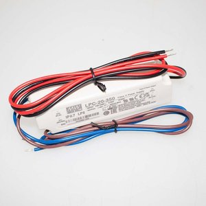 MW MEAN WELL CC LPC-20-350 IP67 17W 48V 350mA Driver LED 100-240V 0,55A Corrente Costante Singolo 75W Alluminio Certificato ROHS - Product Image 3
