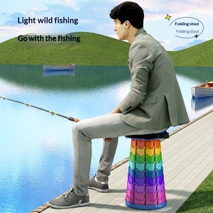Taburete Telescópico Plegable al por Mayor para Exteriores, Portátil y Ligero para Viajes y Pesca - Product Image 3