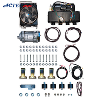Kit de climatisation électrique sous tableau de bord 1900W 1700W AC.132.029 pour conversion de voiture, kits de climatisation 12V 24V LHD RHD, refroidissement et chauffage pour camion