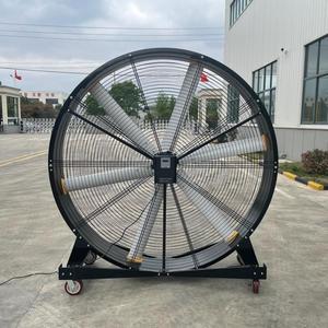 Ventilador Industrial Portátil HVLS Aipu FANS de 2m 79' con Motor DC sin Escobillas, Aspas de Aluminio, Flujo de Aire de 1600m/min, Certificación ISO9001 S - Product Image 1