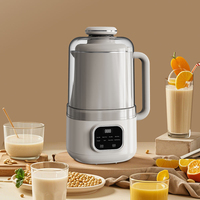 Mixeur multifonction à faible bruit pour jus, soupes et lait végétal, machine domestique de 1,2 L, automatique pour lait de soja