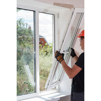 Fenêtres à battant insonorisées en aluminium personnalisées avec impact d'ouragan pour maison villa hôtel fenêtres à battant insonorisées en verre aluminium noir moderne