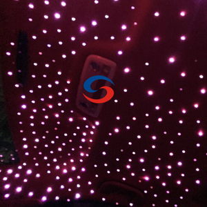 Lumière de <span class=keywords><strong>plafond</strong></span> LED sans fil à fibres optiques APP, résistante à l'eau IP66, couleurs RGB changeantes, contrôle DMX512 pour <span class=keywords><strong>Rolls</strong></span>-<span class=keywords><strong>Royce</strong></span> Luxe - Product Image 3