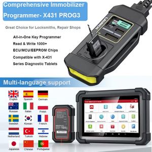 Programmateur de clés XPROG 3 X431 XPROG3 en gros, outil de diagnostic OBD2 avec connecteur et machine à fabriquer les clés - Product Image 5