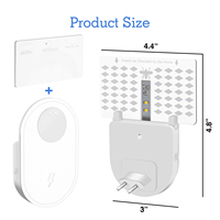 Trampas para Insectos Voladores con Luz LED y Trampa Adhesiva, Eliminadores de Insectos para Interiores, Venta al por Mayor