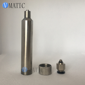 Siringa Pneumatica in Acciaio Inox da 10ml, Siringa Metallica Resistente alla Corrosione da 10cc con Attacco Luer Lock - Product Image 3
