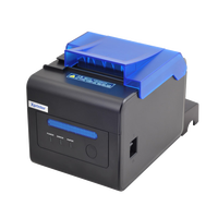 Haute vitesse XPrinter Restaurant cuisine 80mm imprimante thermique série USB LAN WiFi Interface Auto utilisé pour l'impression de reçus