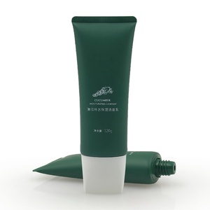 Wholesale Custom 120ml <b>Plastic</b> Cosmetic <b>Tubes</b> for Cleanser - Product Image 3