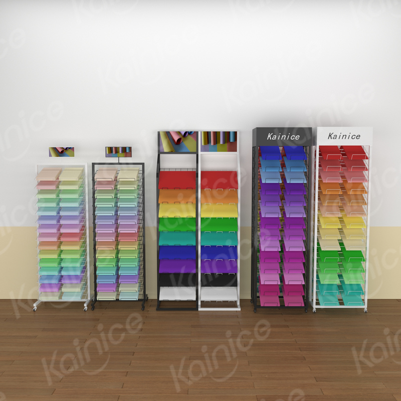 Kainice Customizable Stationery Store Display Shelves
