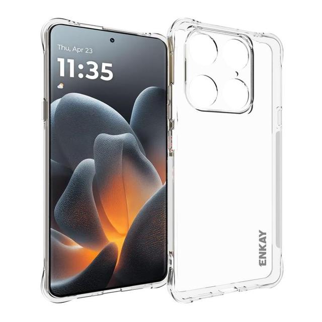 Cheap Price for Motorola Signature 5G ENKAY Hat-Prince Transparent TPU Shockproof Phone Protective Case