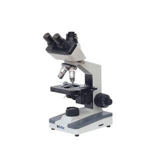 Tête de visualisation trinoculaire pour microscope biologique SCITEK, système optique fini, tête de visualisation trinoculaire coulissante pour laboratoire - Product Image 1