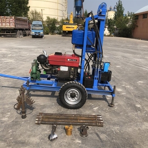 ミニ深井戸掘削機 ポータブルボーリングリグ <span class=keywords><strong>100m</strong></span> 200m ロータリードリル装置 販売中 - Product Image 4