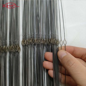 Fils de métal étamé de 330 mm (13 pouces) pour machines à tisser, machines textiles, fils de métier à tisser en acier inoxydable Longteng - Product Image 6