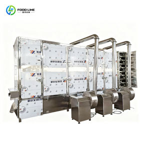 เครื่องทำข้าวโอ๊ตคุณภาพสูง เครื่องบดถั่วดำเป็นเกล็ด สายการผลิตข้าวโอ๊ตธัญพืช ถั่วแดง และเกล็ดข้าวโอ๊ต - Product Image 3