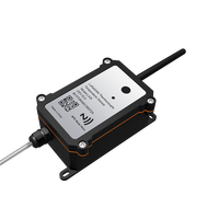 Capteur de température LoRaWAN à double NTC-Noeud d'extrémité industriel sans fil avec alarme en temps réel et protection IP67