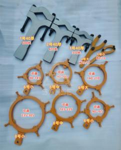 Hot Selling Universele Cilinderkop Koppel Sleutel Drie-Jaw Vier-Jaw Hex Graafmachine E60b E120b E200b Sy60 Sy120 Nieuw - Product Image 3