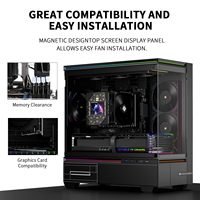 Enfriador de Aire para CPU Thermalright Peerless Assassin 120 Vision, 1850 RPM, con Pantalla IPS para Intel Lga1851/1700/115x AM4/AM5, Ventilador Alibaba