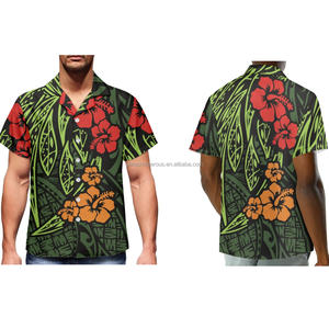 Conjuntos de Ropa para Parejas, Estilo Tatuaje Tribal, Ropa para Él y para Ella, Ropa Polinesia para Mujer Combinada con Camisas para Hombre - Product Image 6