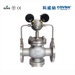 Régulateur de pression de l'<span class=keywords><strong>eau</strong></span> à la vapeur, bride COVNA Valve <span class=keywords><strong>avec</strong></span> Double jauge - Product Image 4