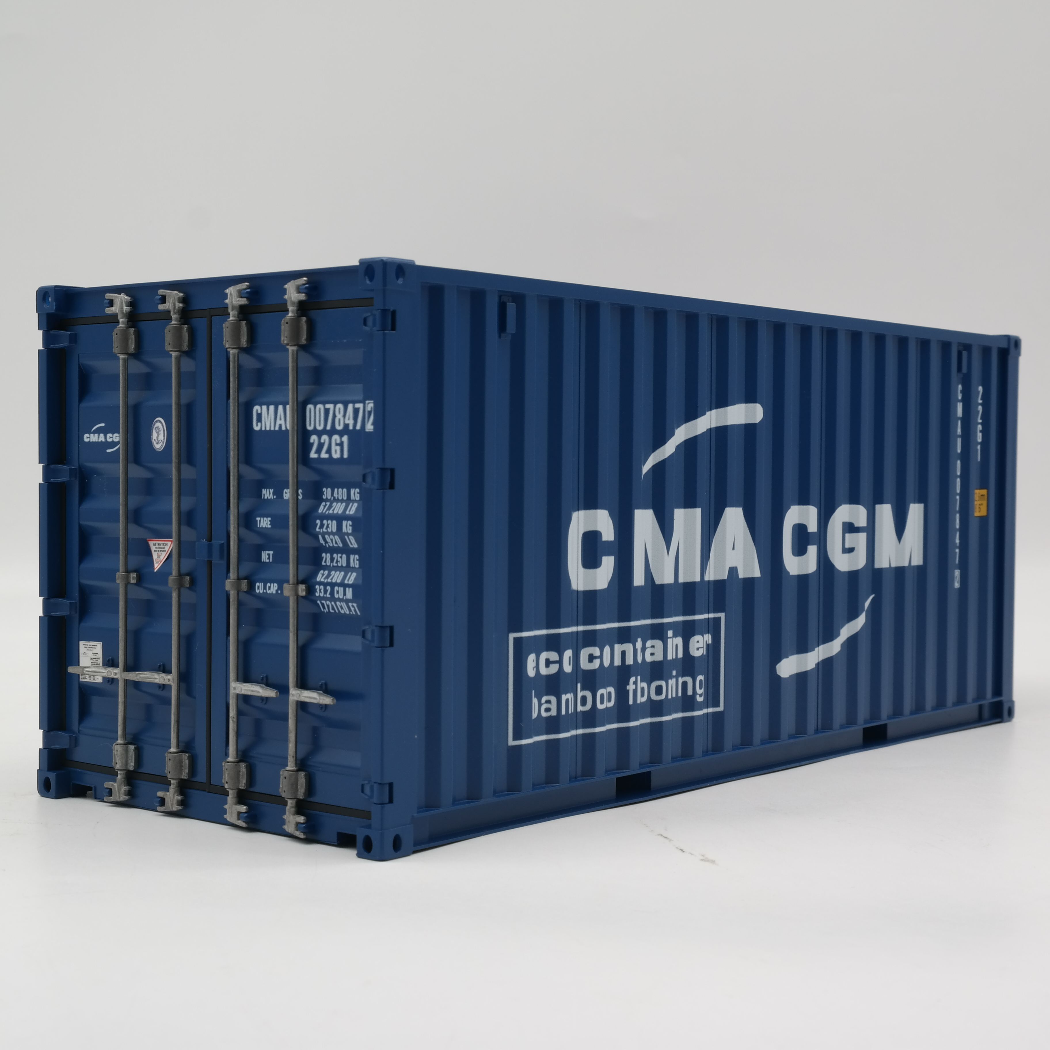 Modelo de contenedor CMA-CGM 1:20