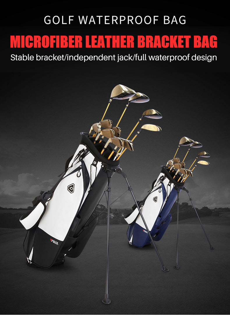 PGM QB073 Golf waterproof Microfiber leather golf bag lightweight golf