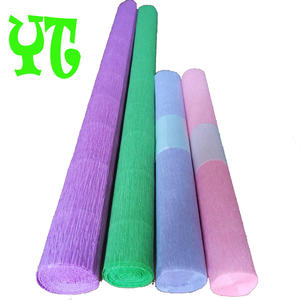 Fournisseur direct d'usine 50*180 200 250CM Papier crépon artisanal créatif intéressant pour les enfants DIY - Product Image 2