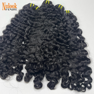 Extensions de cheveux bouclés bruts birmans, qualité 12A 15A, cheveux bruts non traités, 100% vierges, cuticules alignées, lots de cheveux humains bouclés, fournisseur - Product Image 4
